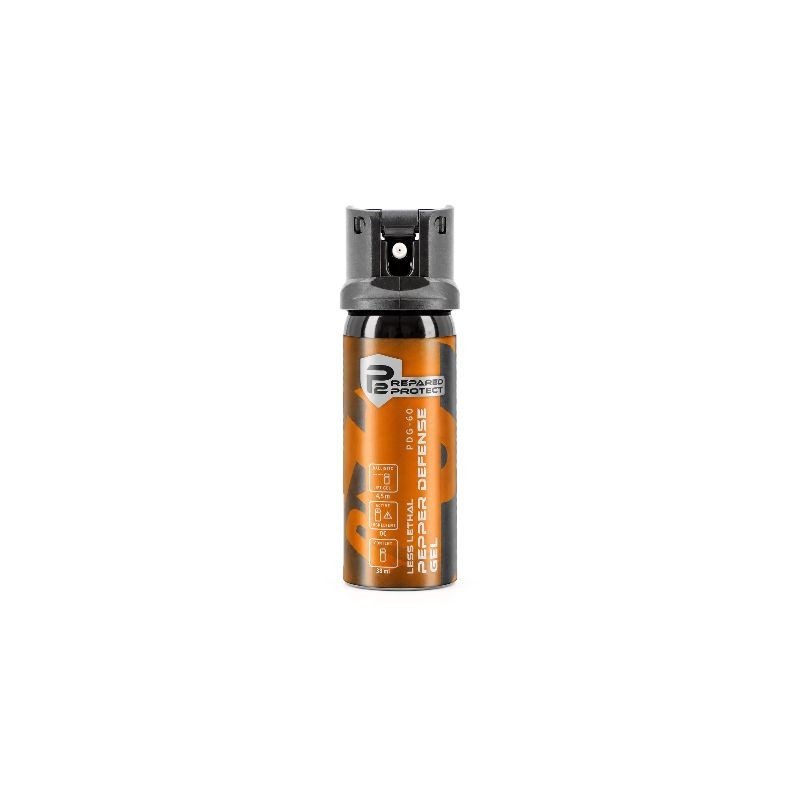 Bombe lacrymogène gel poivre P2P PDG-60 38 ml  BOMBES LACRYMOGÈNES 40-50 ML à 12,90 €