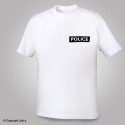 Tee shirt siglé POLICE rectangle