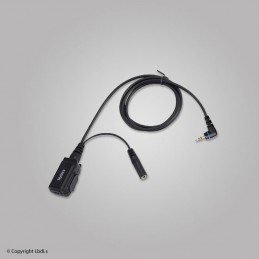 Micro PTT Hytera avec connectique écoute (711HYT006) pour BD305LF HYTERA  à 23,30 €