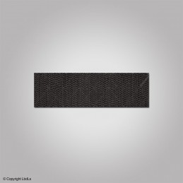 Bandeau POLICE lettres rétro 15,5 x 4,5 cm fond noir velcro crochets  BRASSARDS ET PATCH à 5,00 €