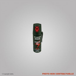 Bombe lacrymogène gaz CS 50 ml diamètre 33 mm  ACCUEIL à 7,00 €