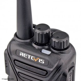 Pack de 5 RT27 Retevis PMR446 avec chargeur USB  ACCUEIL à 149,99 €