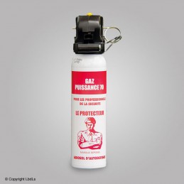 Bombe lacrymogène Le Protecteur gaz CS 100 ml avec poignée  ACCUEIL à 25,50 €
