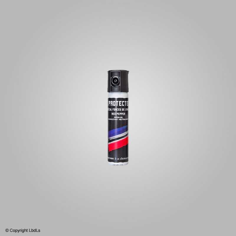 Bombe lacrymogène Le Protecteur Red Pepper gel poivre 75 ml  BOMBES LACRYMOGÈNES 63-75 ML à 13,70 €