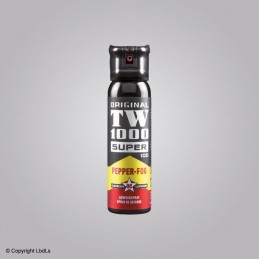 Bombe lacrymogène gaz au poivre TW1000 Pepper-Fog 100 ml capuchon de sécurité TW 1000 ACCUEIL à 22,50 €